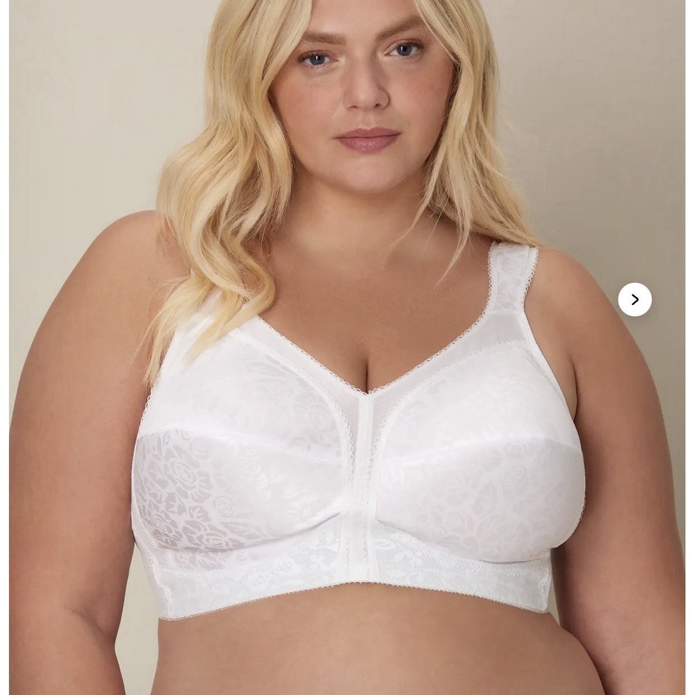 New‎ Playtex 18 Hour Ultimate Shoulder Comfort  White Smoothing Bra 4693 40B